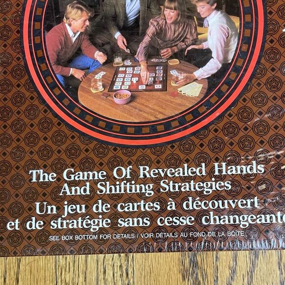 Milton Bradley Board Game Sealed Vintage New Old Stock 1984 French and English - Picture 3 of 8